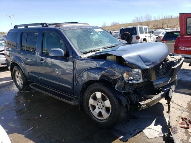 5N1AR18W87C623511 - 2007 NISSAN PATHFINDER LE 蓝色 照片 4