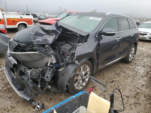 5XYPKDA50KG495212 - 2019 KIA SORENTO SX GRAY photo 1