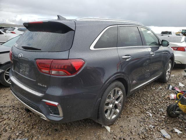 5XYPKDA50KG495212 - 2019 KIA SORENTO SX GRAY photo 3