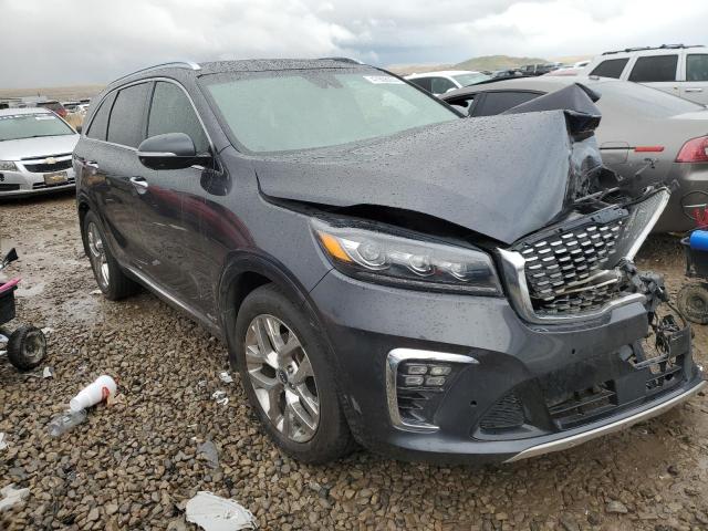 5XYPKDA50KG495212 - 2019 KIA SORENTO SX GRAY photo 4