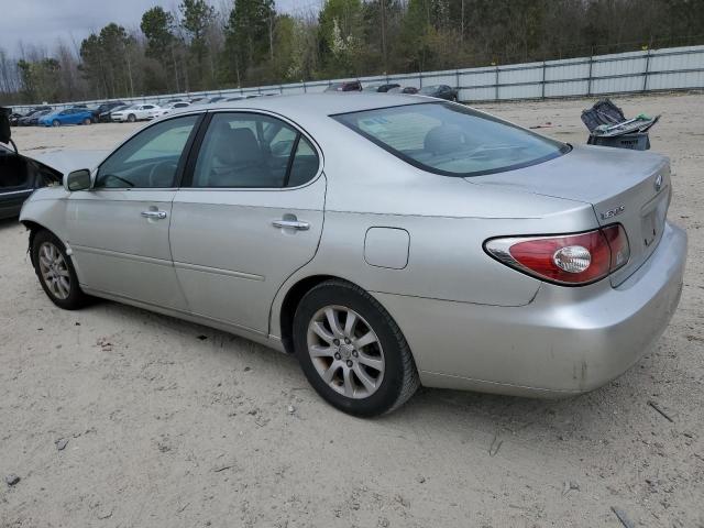 JTHBF30G835040788 - 2003 LEXUS ES 300 SILVER photo 2