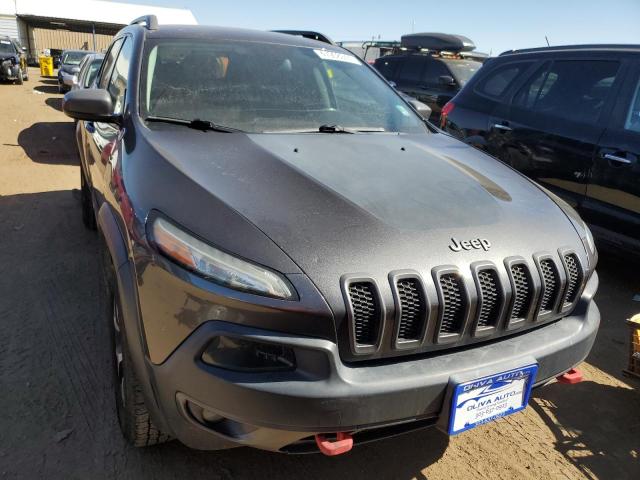 1C4PJMBS5EW179979 - 2014 JEEP CHEROKEE TRAILHAWK SILVER photo 5