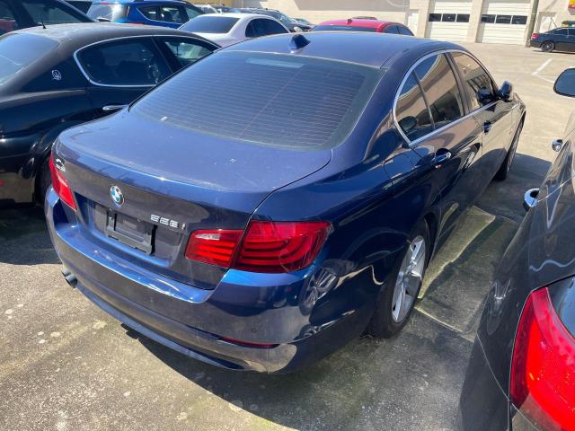 WBAXH5C5XCDW05522 - 2012 BMW 528 XI BLUE photo 4