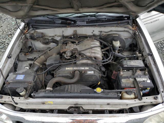 5TESN92N72Z114300 - 2002 TOYOTA TACOMA XTRACAB PRERUNNER ვერცხლისფერი ფოტო 11