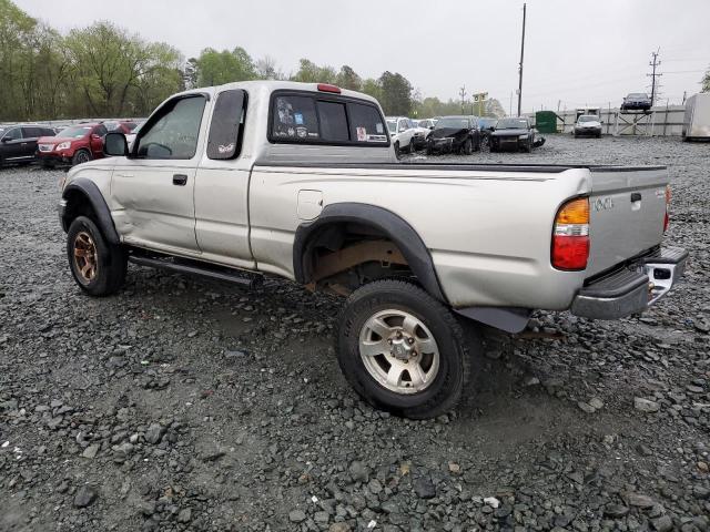 5TESN92N72Z114300 - 2002 TOYOTA TACOMA XTRACAB PRERUNNER SILVER photo 2