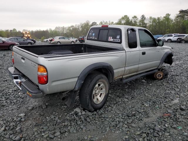 5TESN92N72Z114300 - 2002 TOYOTA TACOMA XTRACAB PRERUNNER ვერცხლისფერი ფოტო 3