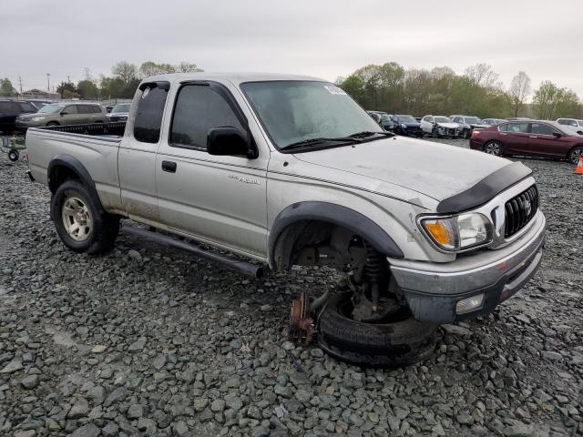5TESN92N72Z114300 - 2002 TOYOTA TACOMA XTRACAB PRERUNNER ვერცხლისფერი ფოტო 4