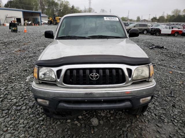 5TESN92N72Z114300 - 2002 TOYOTA TACOMA XTRACAB PRERUNNER ვერცხლისფერი ფოტო 5