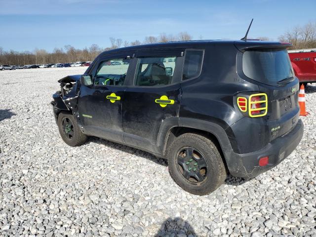 ZACNJBAB9LPL09475 - 2020 JEEP RENEGADE SPORT BLACK photo 2