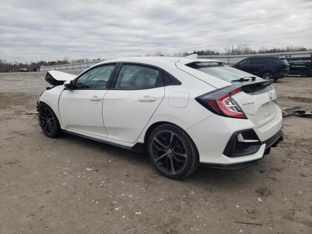 SHHFK7H91MU203002 - 2021 HONDA CIVIC SPORT TOURING WHITE photo 2
