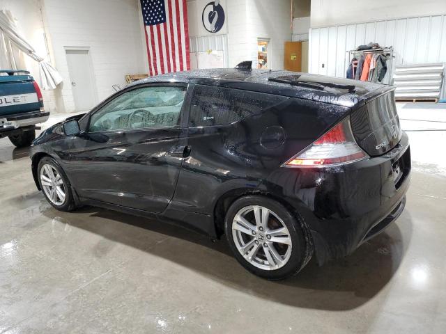 JHMZF1D60CS001814 - 2012 HONDA CR-Z EX BLACK photo 2