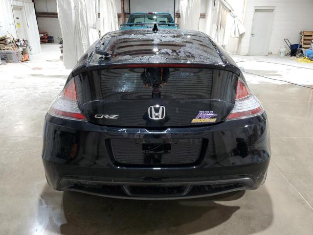 JHMZF1D60CS001814 - 2012 HONDA CR-Z EX BLACK photo 6