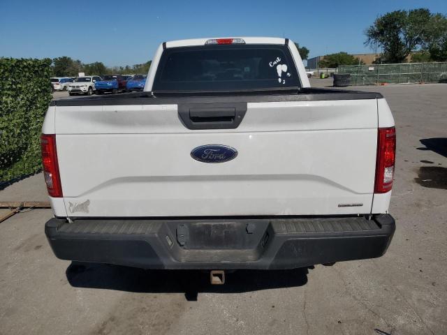 1FTEX1CF6FKD00257 - 2015 FORD F150 SUPER CAB WHITE photo 6