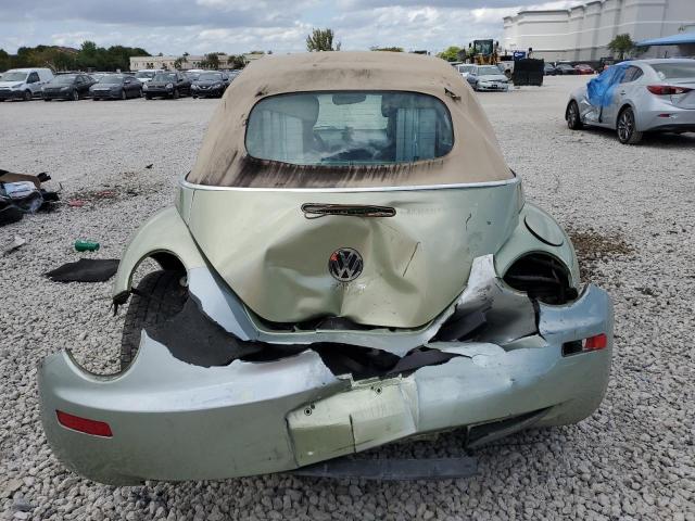 3VWRF31Y08M412162 - 2008 VOLKSWAGEN NEW BEETLE CONVERTIBLE SE GREEN photo 6