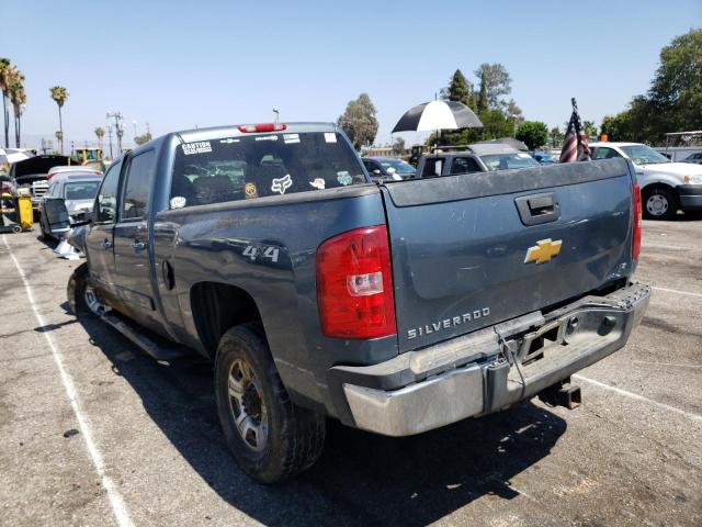 1GCHK236X8F196353 - 2008 CHEVROLET SILVERADO BLUE photo 3