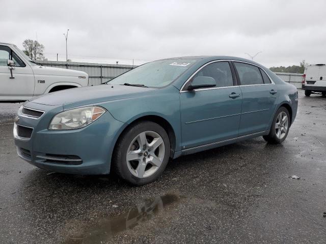 1G1ZH57B49F219020 - 2009 CHEVROLET MALIBU 1LT GREEN photo 1