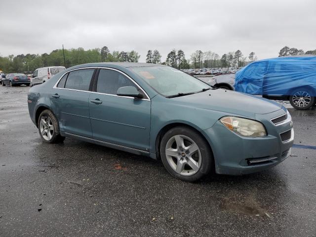 1G1ZH57B49F219020 - 2009 CHEVROLET MALIBU 1LT GREEN photo 4