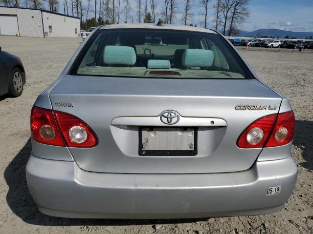 1NXBR32E98Z048881 - 2008 TOYOTA COROLLA CE SILVER photo 6