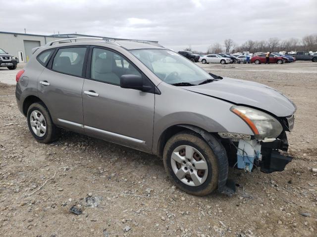 JN8AS5MV3EW708169 - 2014 NISSAN ROGUE SELE S GRAY photo 4