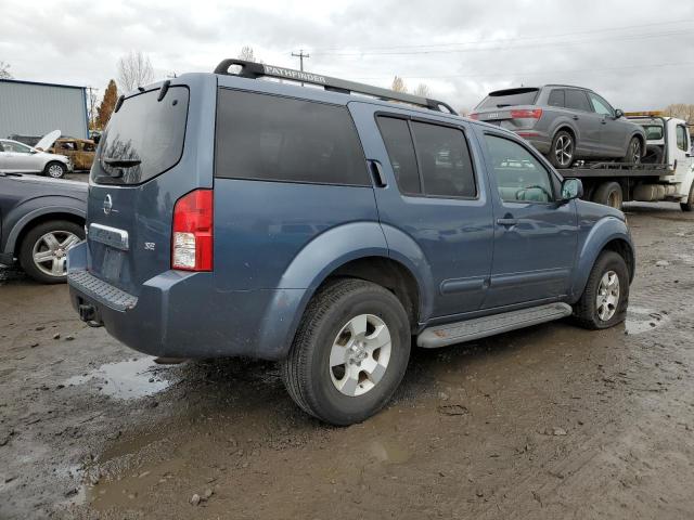 5N1AR18W86C610160 - 2006 NISSAN PATHFINDER LE BLUE photo 3