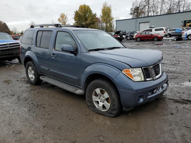 5N1AR18W86C610160 - 2006 NISSAN PATHFINDER LE BLUE photo 4