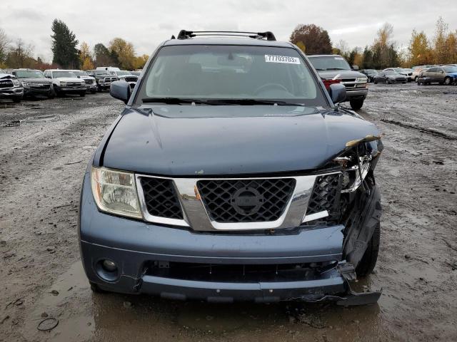 5N1AR18W86C610160 - 2006 NISSAN PATHFINDER LE BLUE photo 5