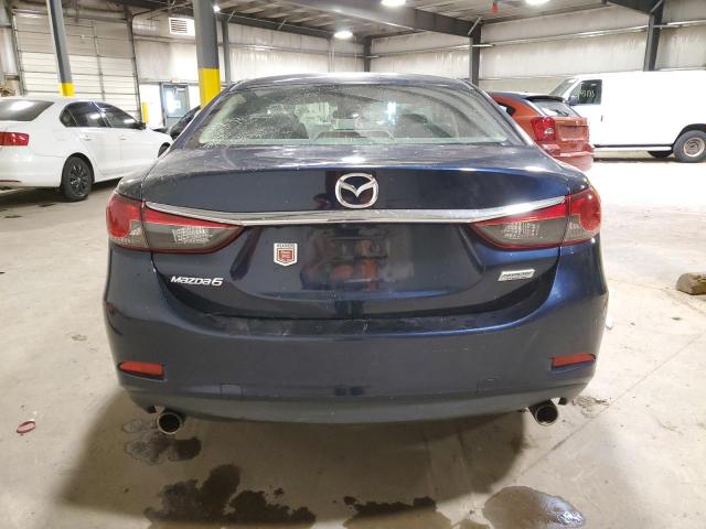 JM1GL1U50H1142646 - 2017 MAZDA 6 SPORT BLUE photo 6