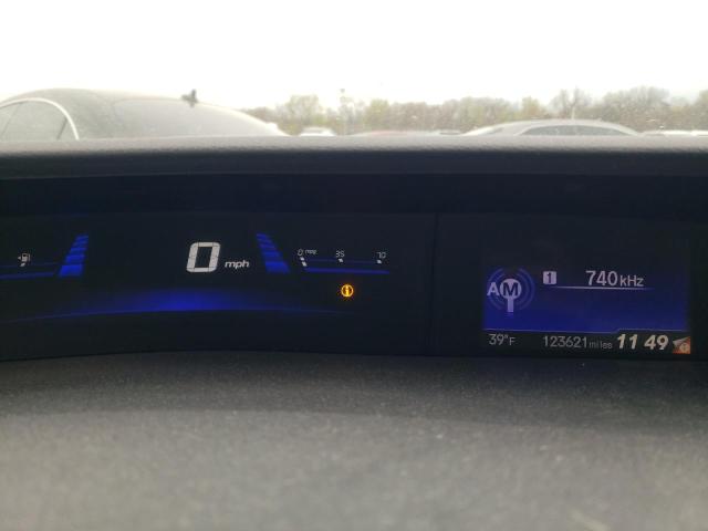 2HGFB2F93FH515750 - 2015 HONDA CIVIC EXL შავი ფოტო 9