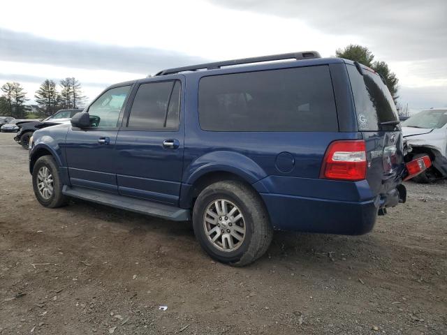 1FMJK1J52CEF45960 - 2012 FORD EXPEDITION EL XLT BLUE photo 2