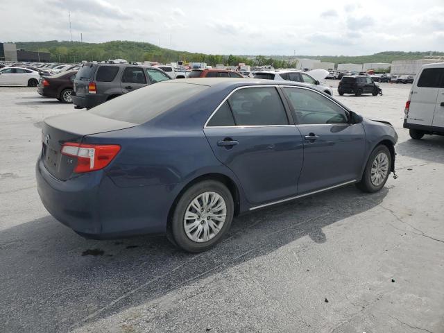 4T4BF1FKXER407914 - 2014 TOYOTA CAMRY L BLUE photo 3