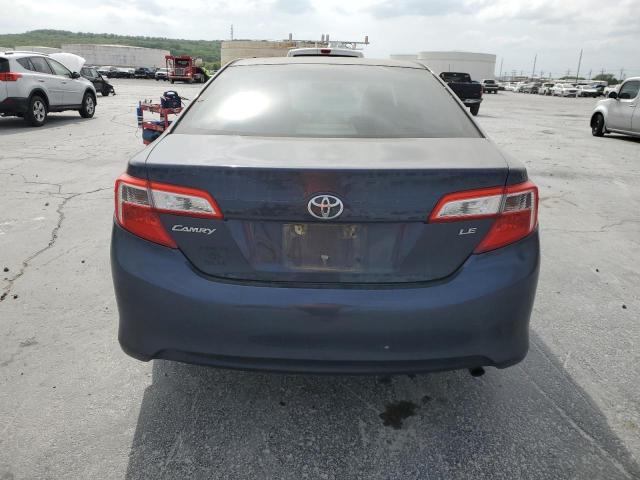 4T4BF1FKXER407914 - 2014 TOYOTA CAMRY L BLUE photo 6