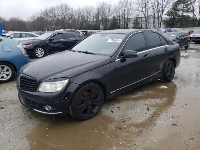 WDDGF8BB4BR165967 - 2011 MERCEDES-BENZ C 300 4MATIC BLACK photo 1