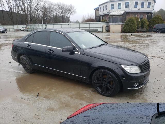 WDDGF8BB4BR165967 - 2011 MERCEDES-BENZ C 300 4MATIC BLACK photo 4