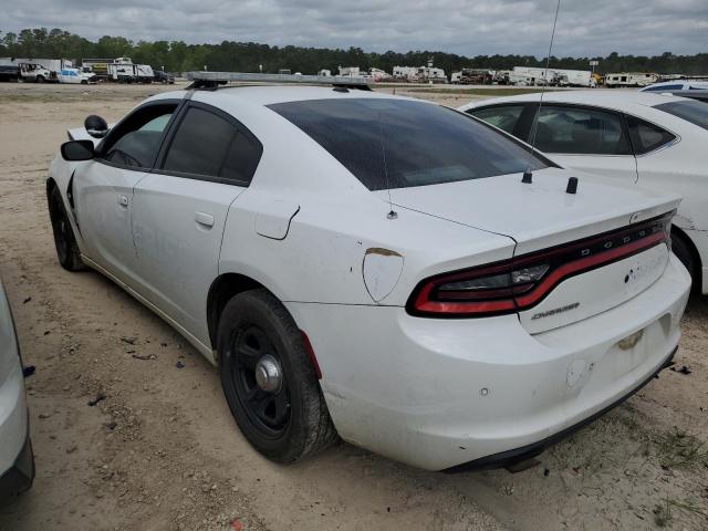 2C3CDXAT0KH568349 - 2019 DODGE CHARGER POLICE WHITE photo 2