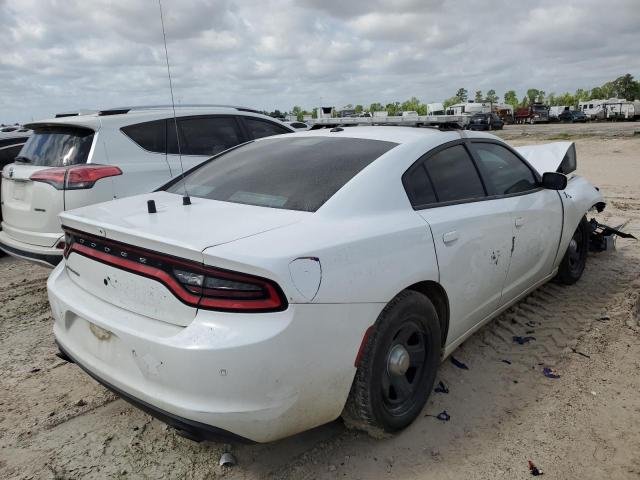 2C3CDXAT0KH568349 - 2019 DODGE CHARGER POLICE WHITE photo 3