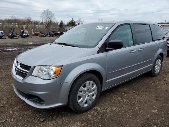 2C4RDGBG5HR856314 - 2017 DODGE GRAND CARA SE SILVER photo 1