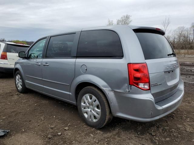 2C4RDGBG5HR856314 - 2017 DODGE GRAND CARA SE SILVER photo 2