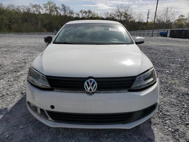 3VWD17AJ8EM212323 - 2014 VOLKSWAGEN JETTA SE WHITE photo 5