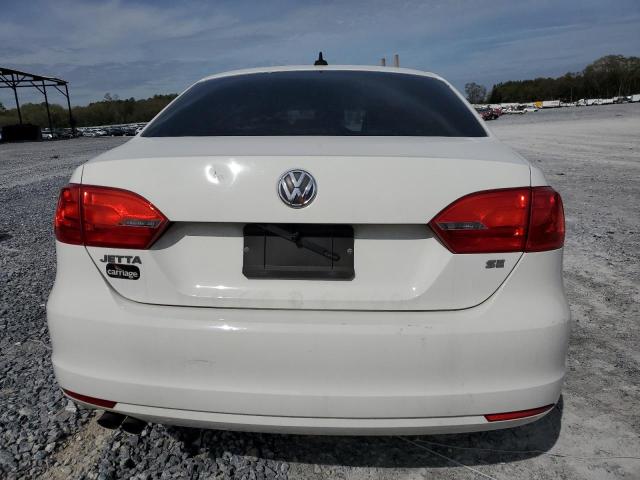 3VWD17AJ8EM212323 - 2014 VOLKSWAGEN JETTA SE WHITE photo 6