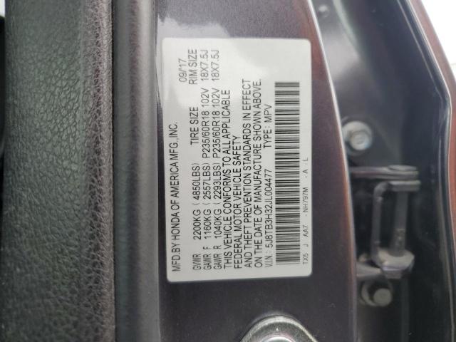 5J8TB3H32JL004477 - 2018 ACURA RDX GRAY photo 13