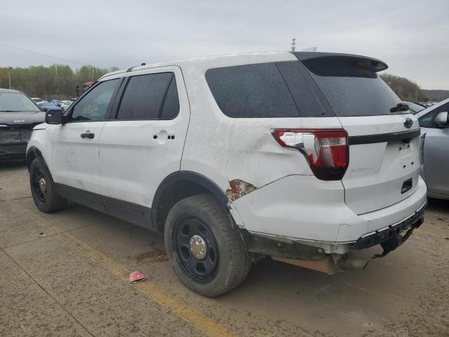 1FM5K8AR7HGB40640 - 2017 FORD EXPLORER POLICE INTERCEPTOR WHITE photo 2