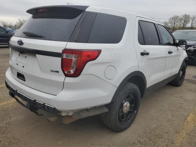 1FM5K8AR7HGB40640 - 2017 FORD EXPLORER POLICE INTERCEPTOR WHITE photo 3