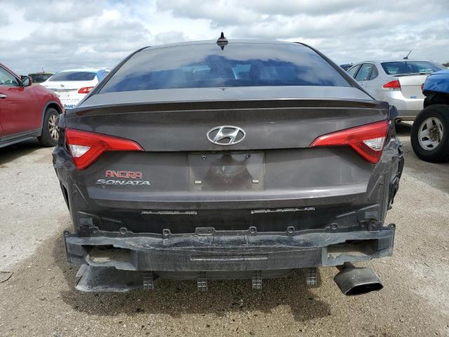 5NPE24AF7GH275369 - 2016 HYUNDAI SONATA SE BROWN photo 6