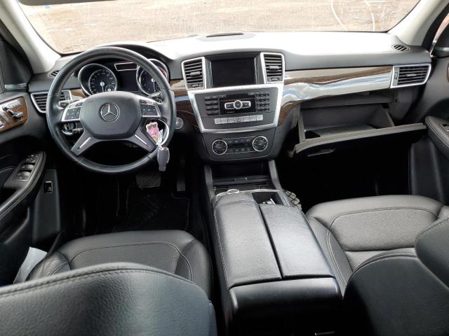 4JGDA5HB0FA586019 - 2015 MERCEDES-BENZ ML 350 4MATIC WHITE photo 8