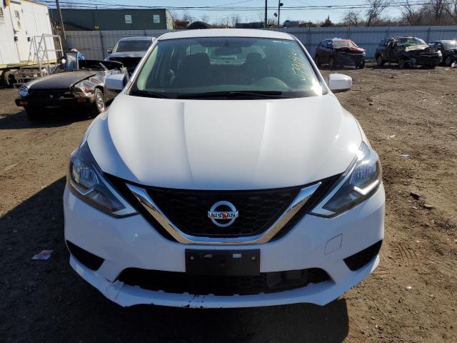 3N1AB7APXKL614839 - 2019 NISSAN SENTRA S WHITE photo 5