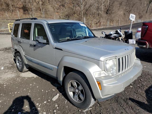 1J8GN28K48W213066 - 2008 JEEP LIBERTY SPORT SILVER photo 4