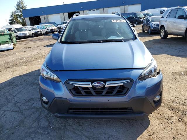 JF2GTAPC7MH394066 - 2021 SUBARU CROSSTREK PREMIUM BLUE photo 5