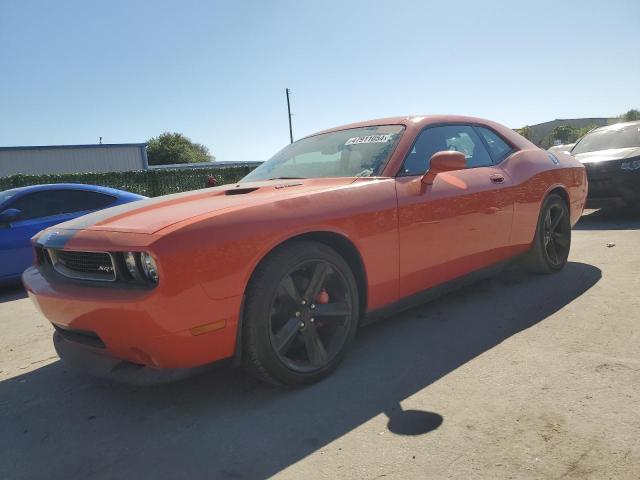 2B3CJ7DW8AH228540 - 2010 DODGE CHALLENGER SRT-8 ORANGE photo 1