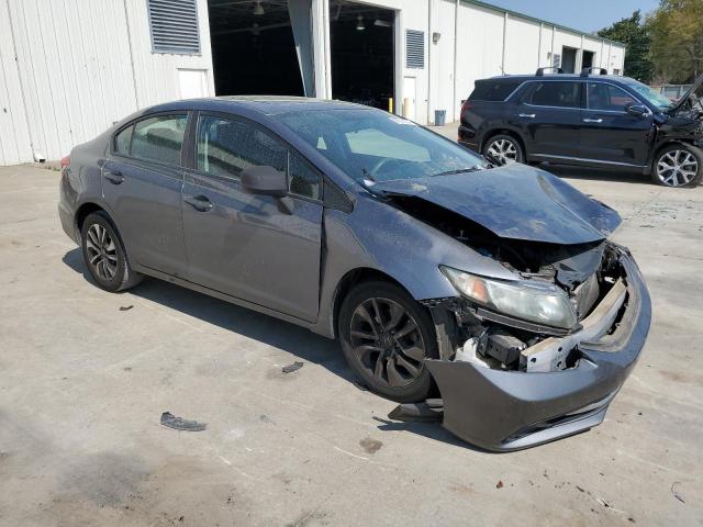 19XFB2F86DE261658 - 2013 HONDA CIVIC EX GRAY photo 4