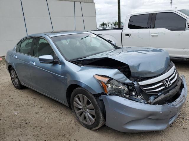 1HGCP2F78BA052211 - 2011 HONDA ACCORD EX BLUE photo 4